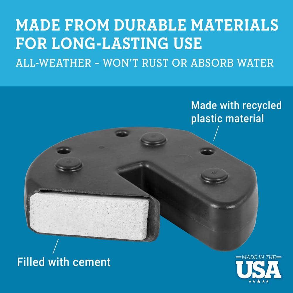 US Weight 40lb Canopy Weight Set for Securing Canopies, Tents, and Umbrellas at Outside Events