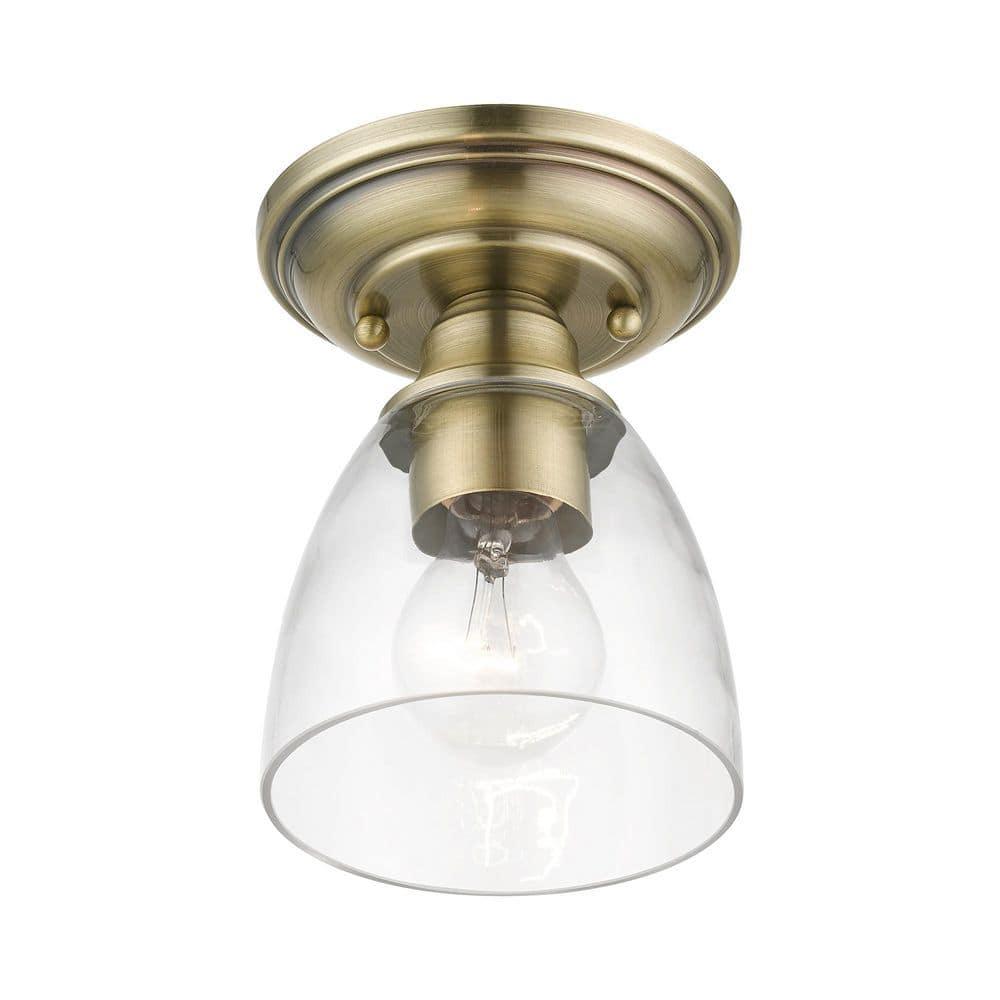 Gunnbjorn 1-Light 14.25" Semi Flush Mount
