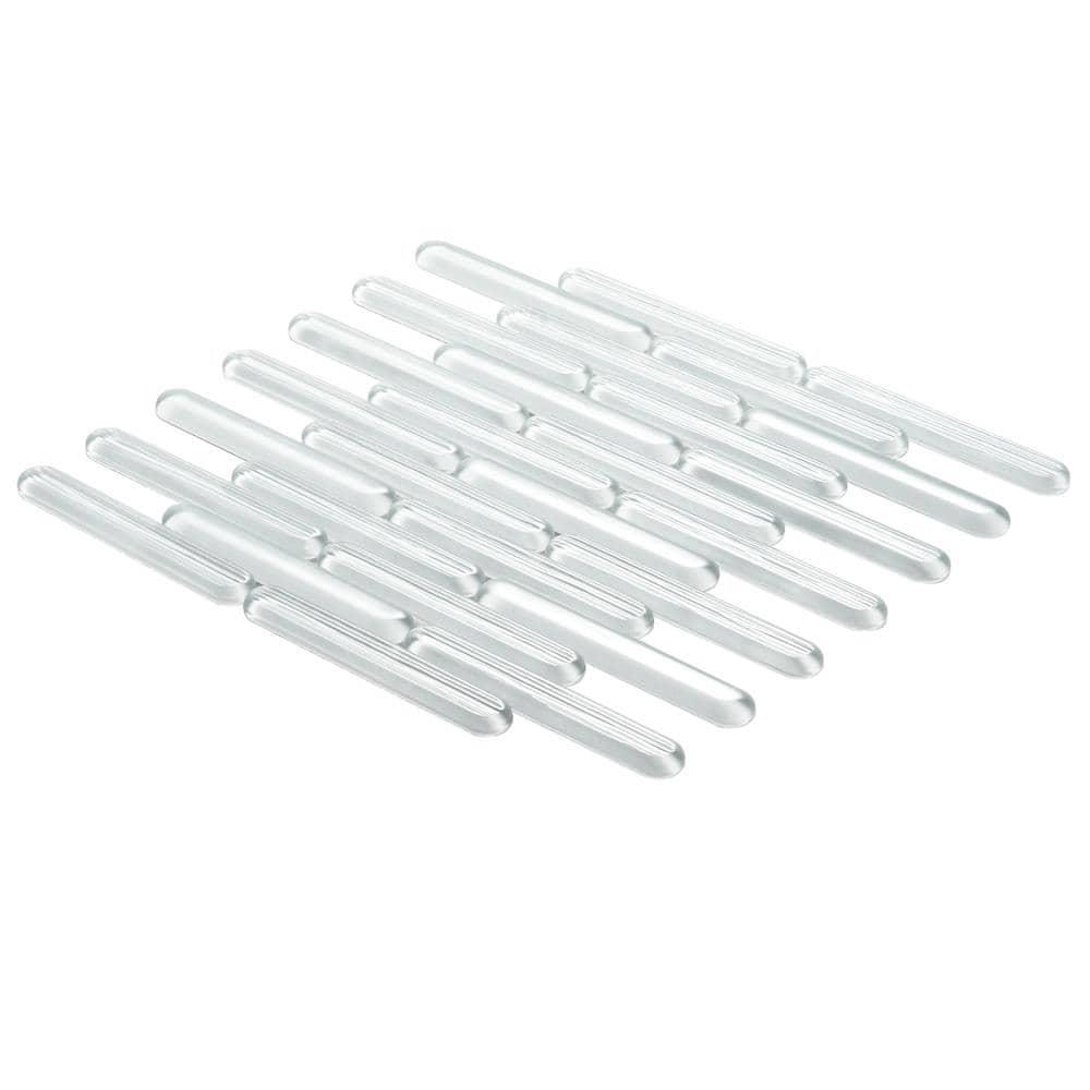 Reed 11.81 in. x 12.04 in. Polished Glass Wall Mosaic Tile (0.98 Sq. Ft. / Each)