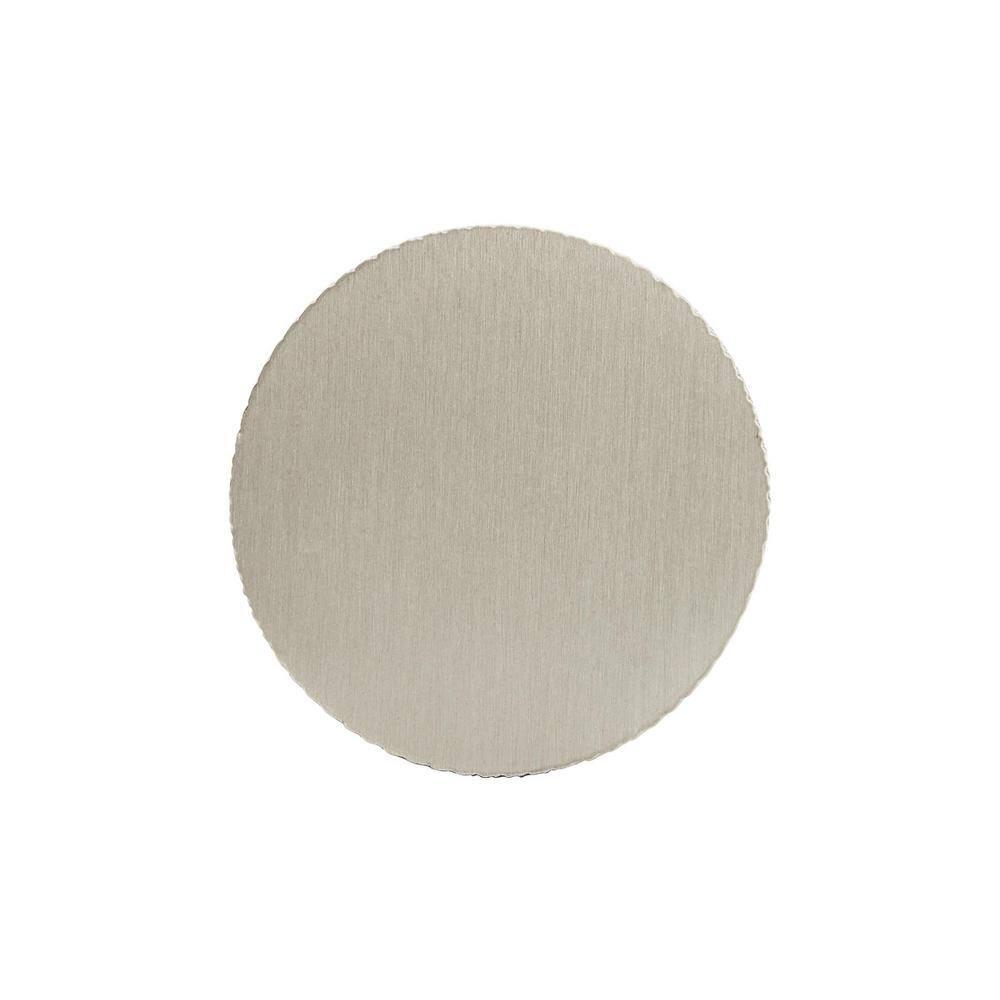 Amerock | Cabinet Knob | Matte Black/Silver Champagne | 1-1/4 inch (32 mm) Diameter | Transcendent | 1 Pack | Drawer Knob | Cabinet Hardware