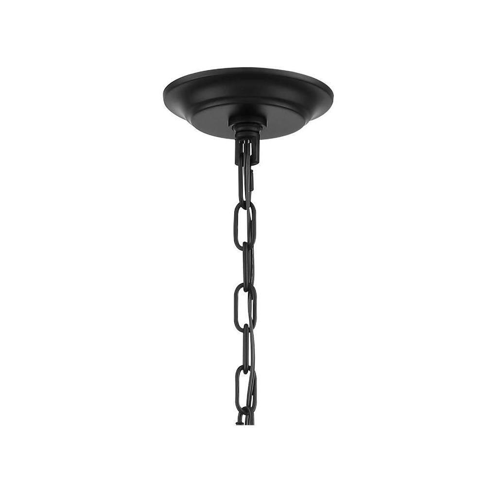 8 Light Chandelier-Matte Black Finish Bailey Street Home 49-Bel-4173355