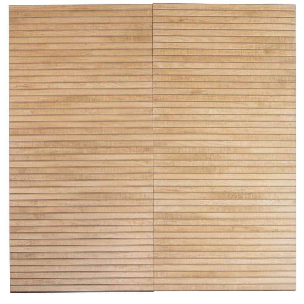 Apollo Tile Bois Ribbon 23.77" x 47.25" Matte Natural Porcelain Deco Wall and Floor Tile 15.49 sqft/case 2-pack