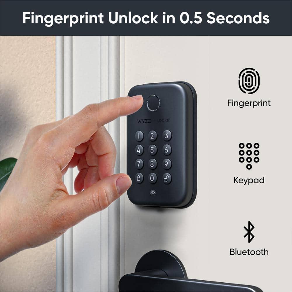 Wyze Smart Lock Bolt with Fingerprint Keyless Entry and Auto Lock