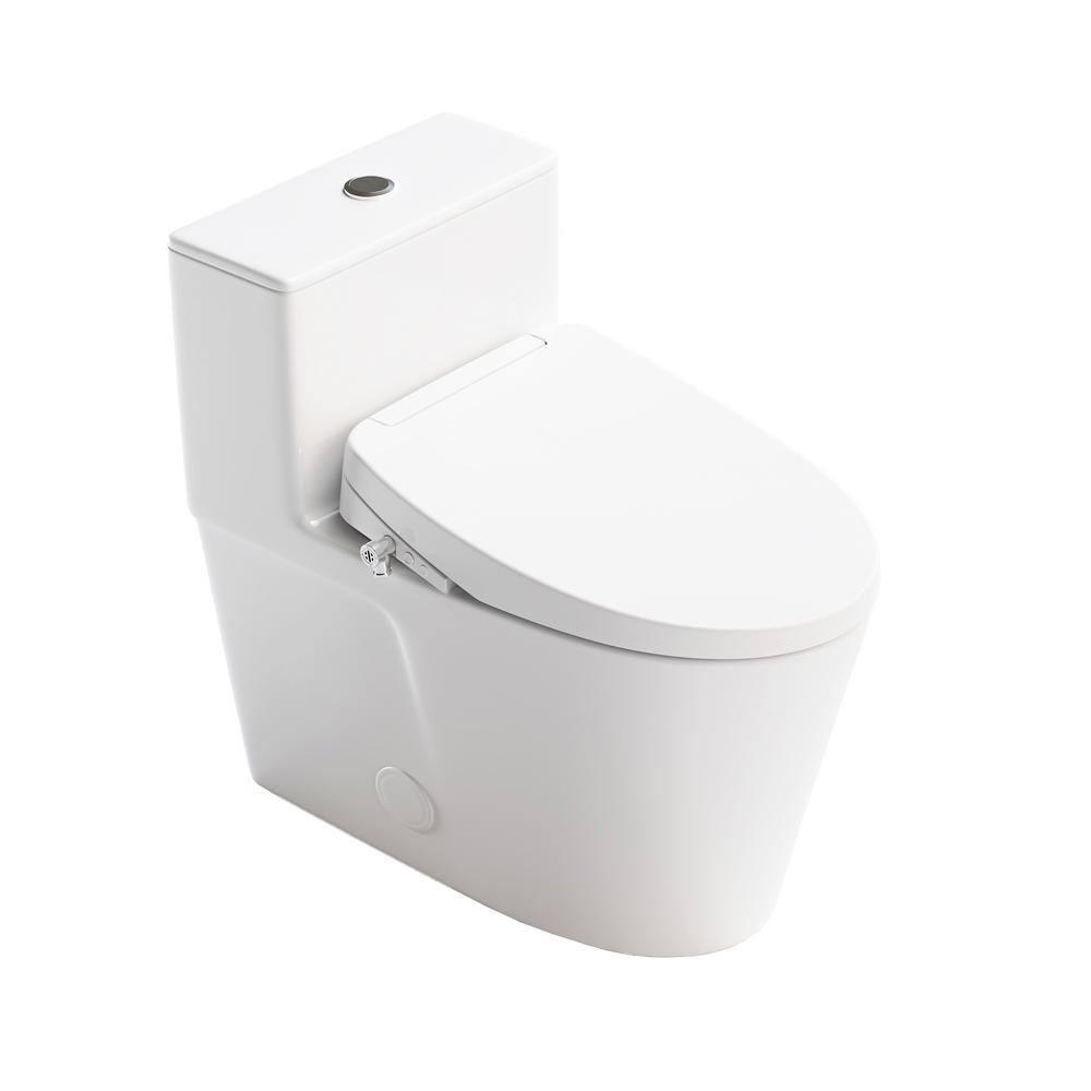 Casta Diva CD-Y020 Bidet Toilet Combo, Heated Seat, Warm Dryer, 1.0/1.6 GPF Power Dual Flush and MAP 1000g