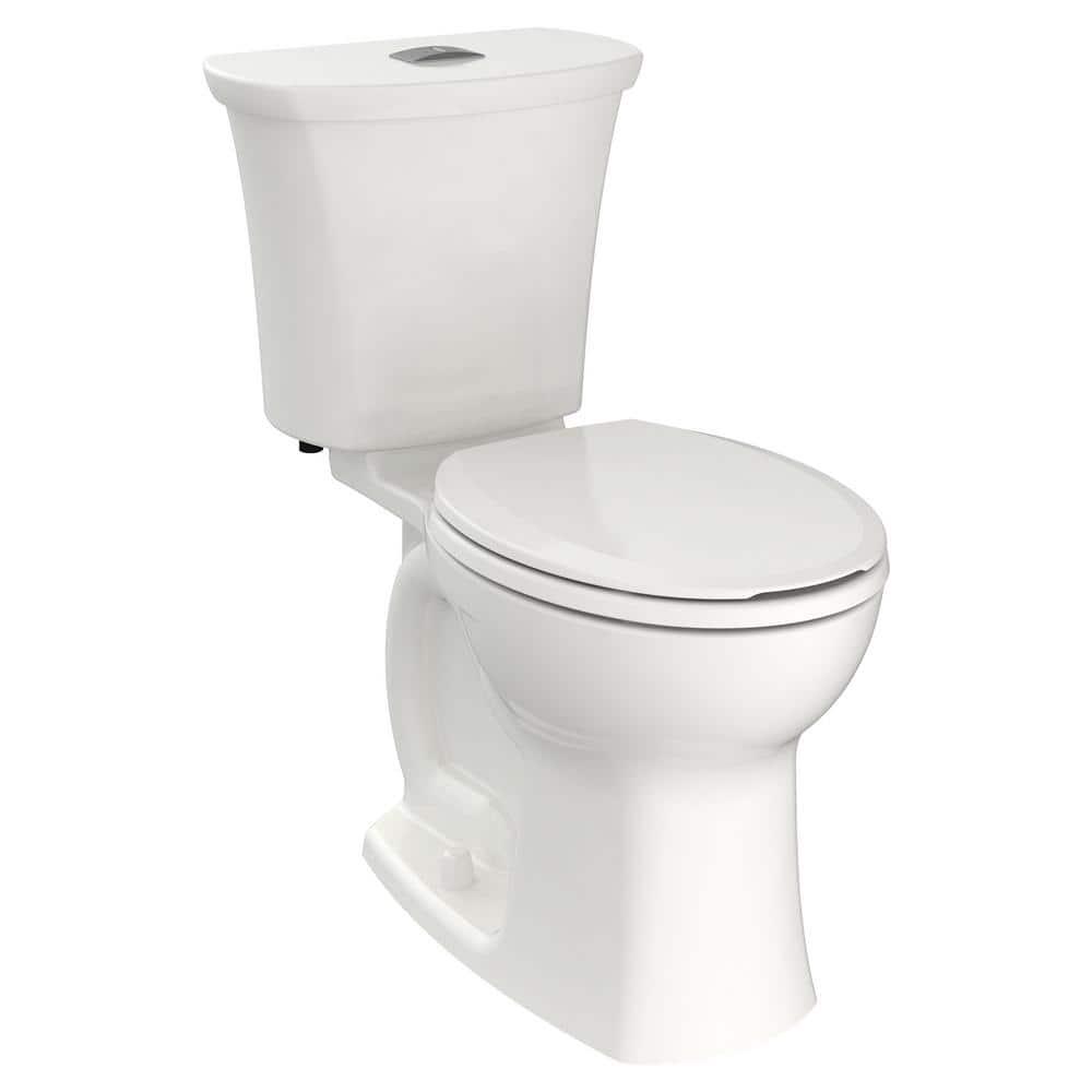 American Standard Edgemere 1.6 Gallons GPF Round Comfort Height Floor Mounted Kit (Seat Not Included)