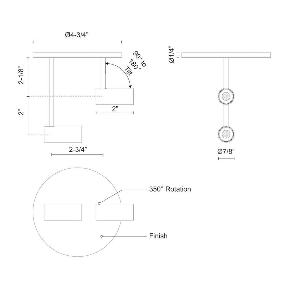 Acrylic LED Spotlight