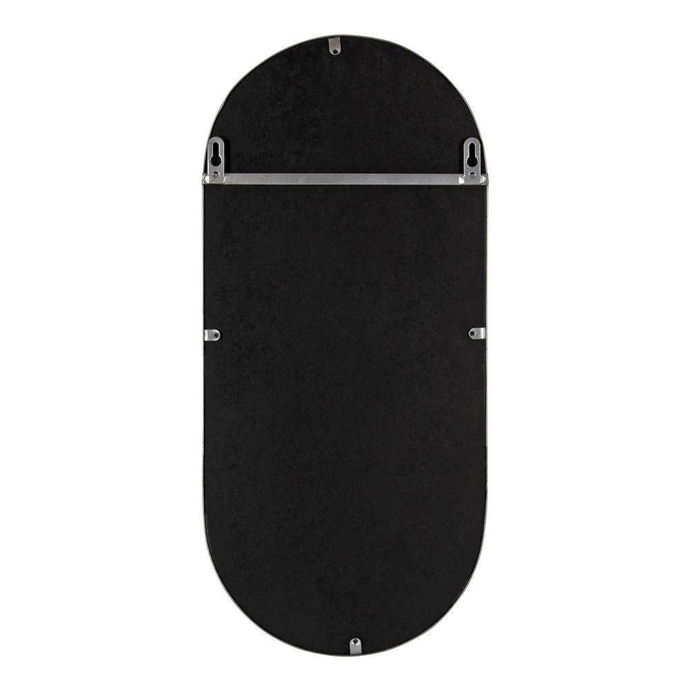 Lumi Metal Flat Mirror with Shelves