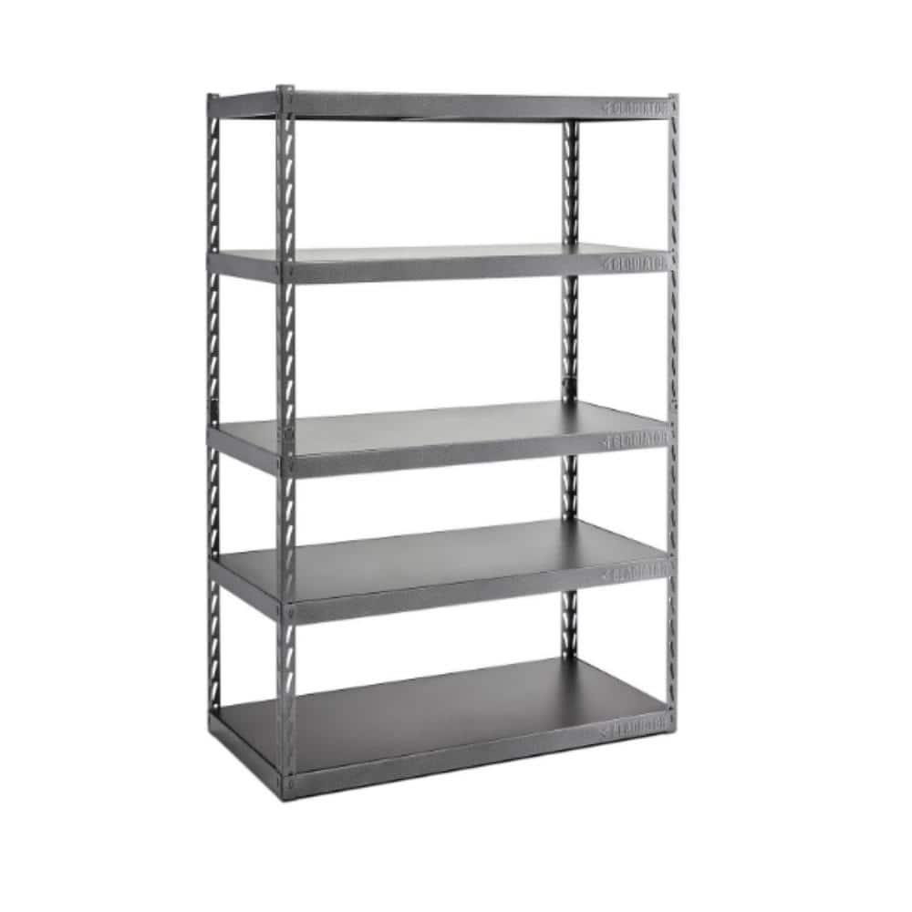 Gladiator® 48" Wide EZ Connect Rack With Five Deep Shelves