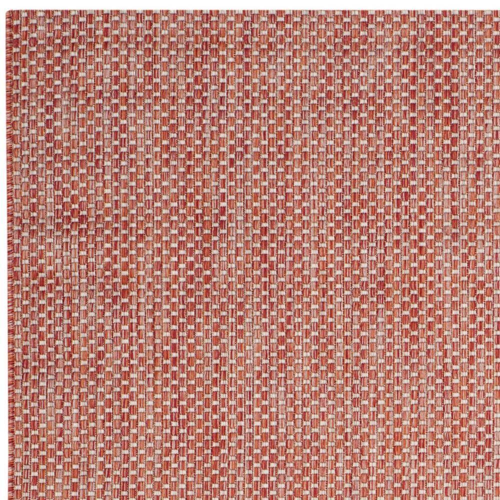 Courtyard CY8521 Power Loomed Indoor/Outdoor Area Rug - Red/Beige - 6'7"x6'7" - Safavieh.