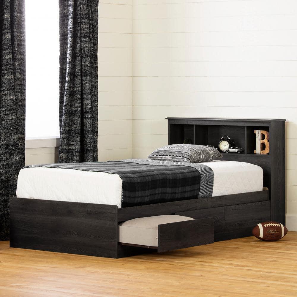 South Side Living Bookcase Bed