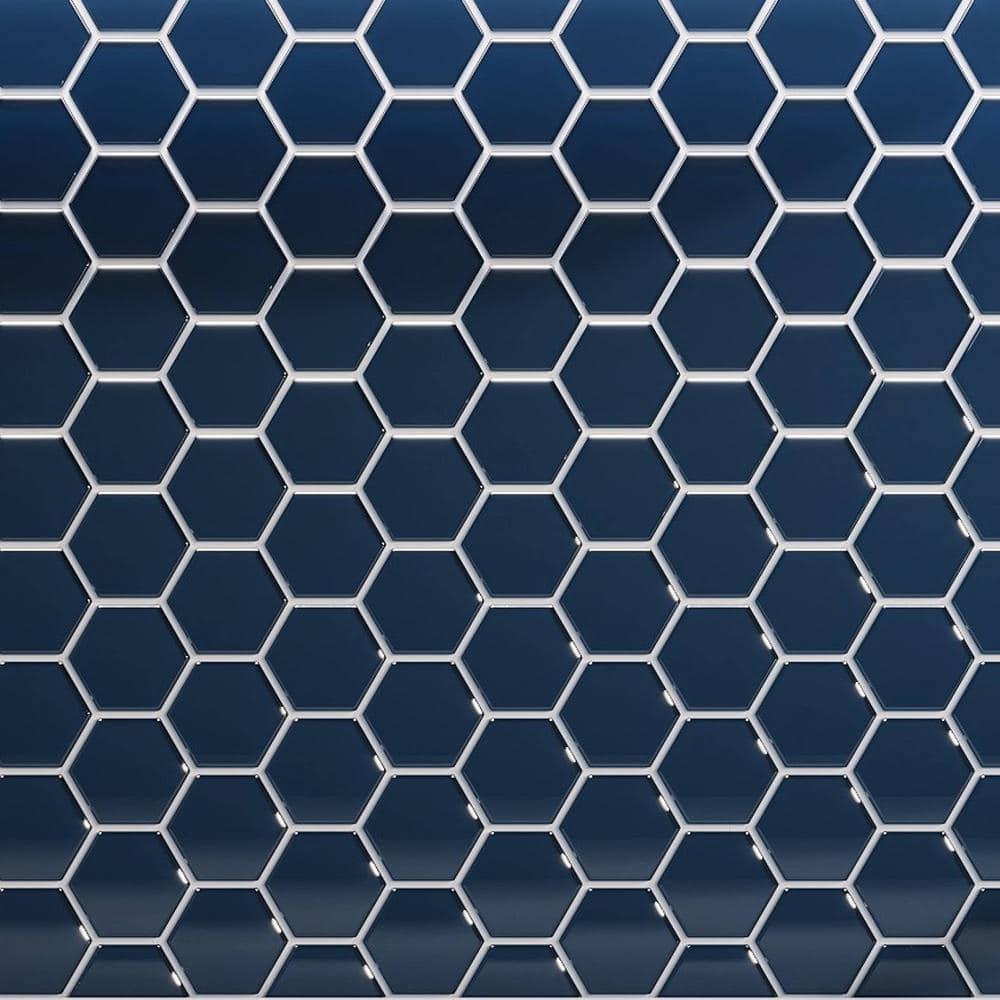 3" Beehive 10.25in.x11.75in. Glass Mosaic Tile