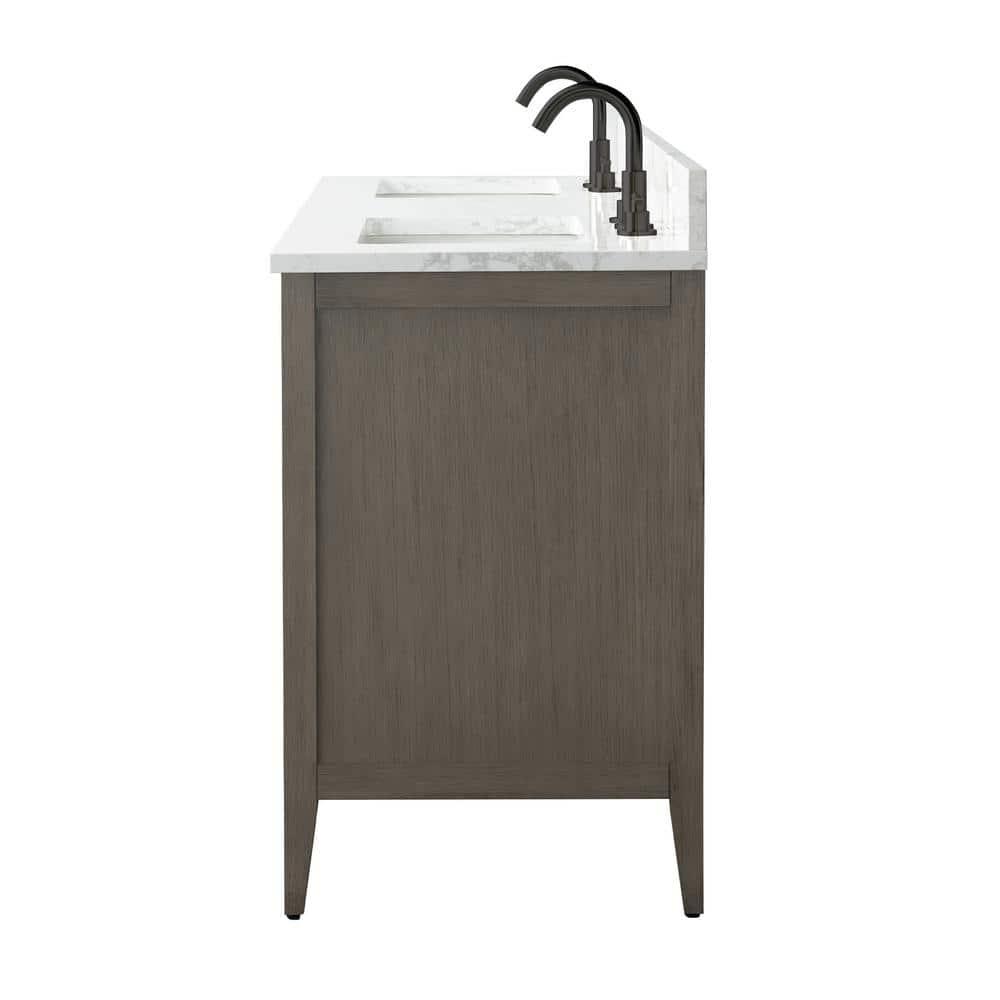 60" Double Bathroom Vanity Set