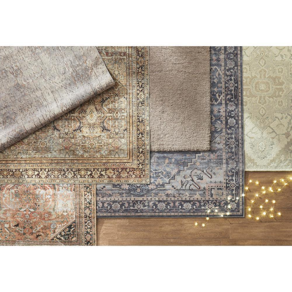 Nourison Concerto Abstract Contemporary Area Rug Beige Grey 5'3" x 7'3"