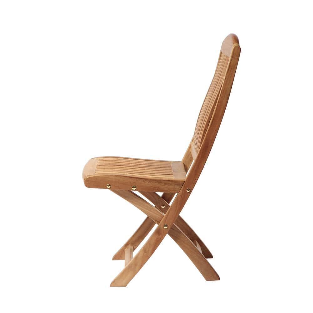 ARB Teak & Specialties Venue Solid Wood Patio Folding Chair Folding Chair