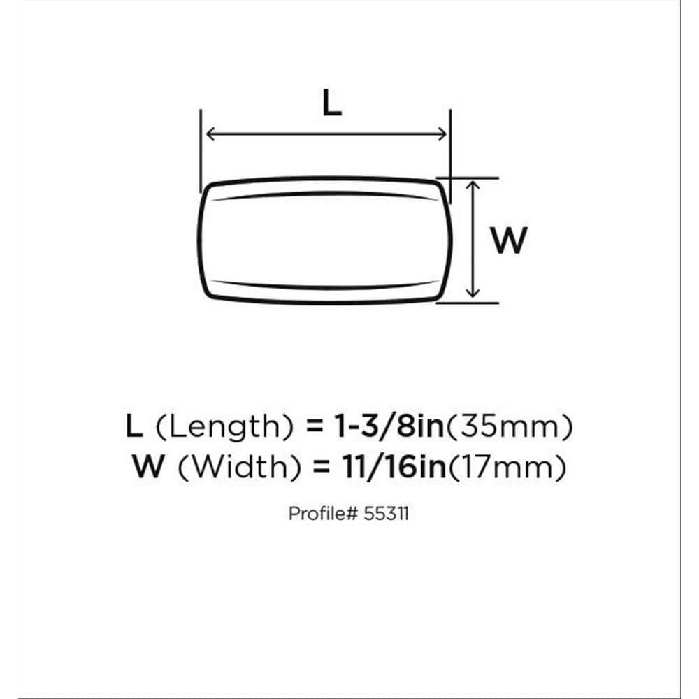 Highland Ridge 1 1/8" Length Bar Knob