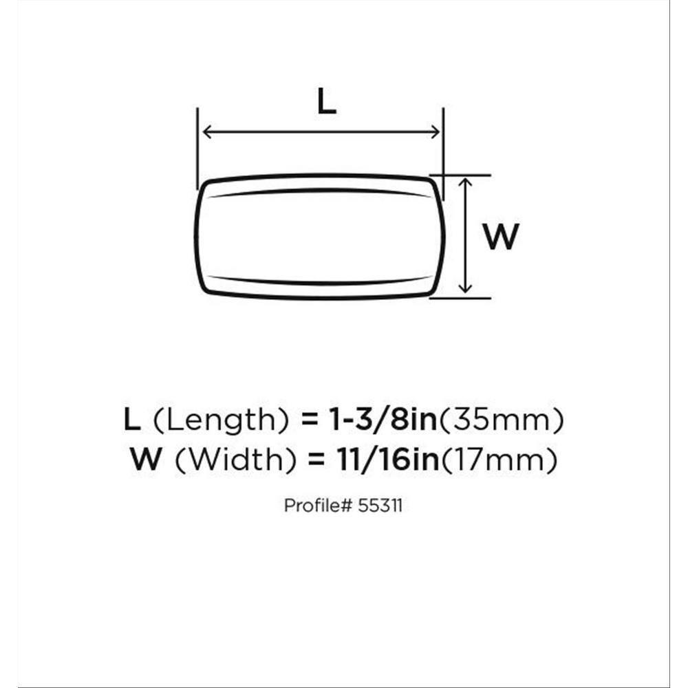 Highland Ridge 1 1/8" Length Bar Knob
