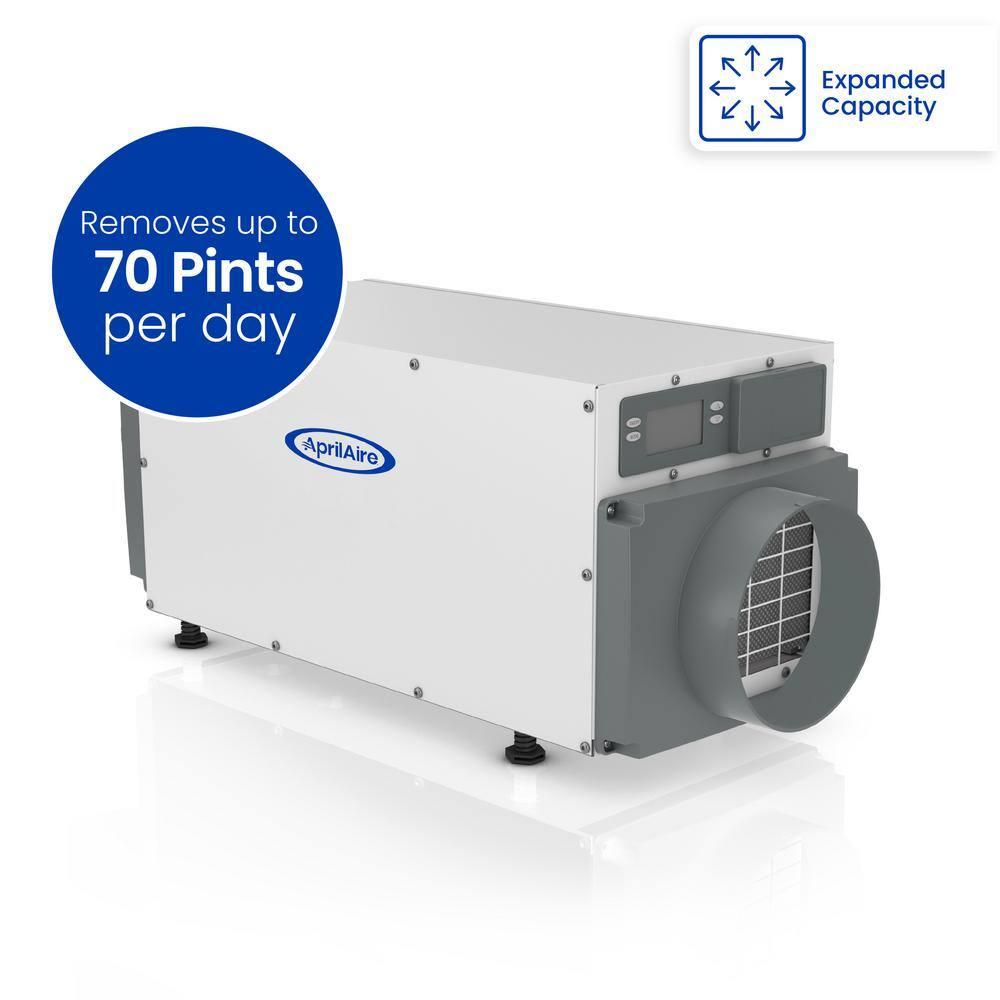 Aprilaire 70 pt 2800 sq ft Dehumidifier - Energy Efficient