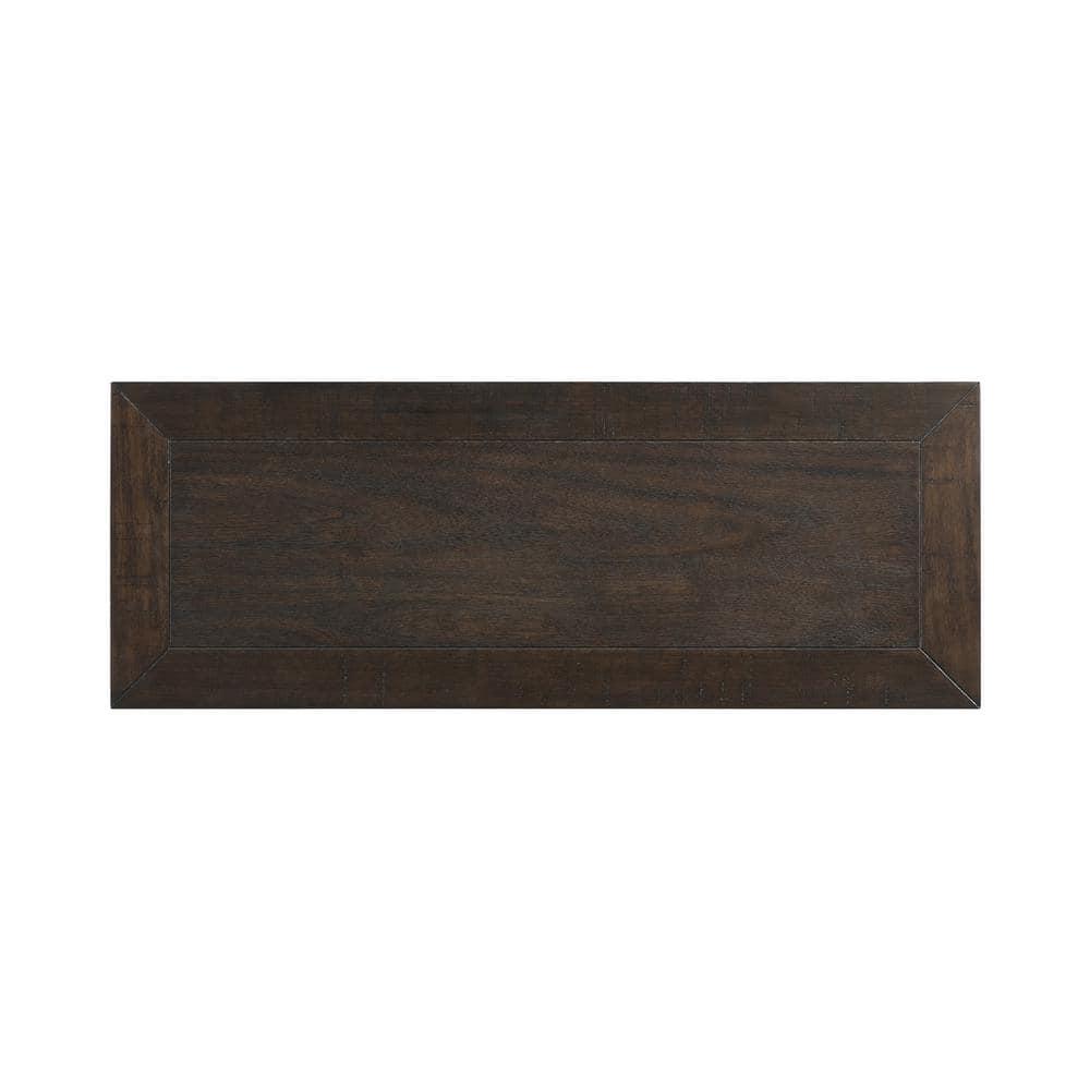 Picket House Furnishings Carter Counter Height Bench in Gray