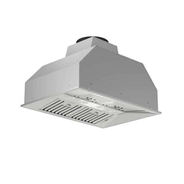Forno Altilia 36-inch Insert Range Hood, 1200 CFM Double Motor, 4 Speed Control, All Stainless Steel FRHRE5337-36