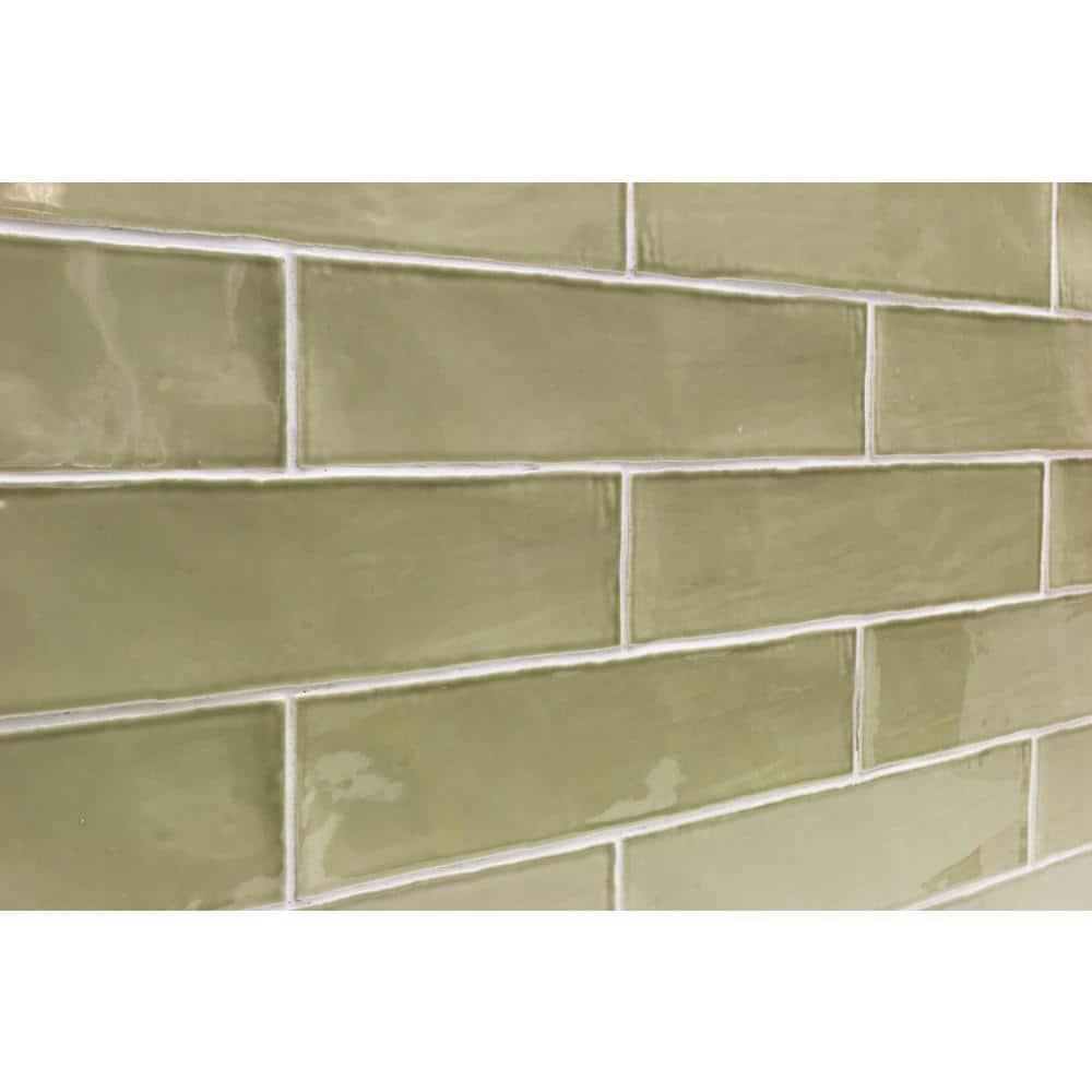 Barcelona 3" W x 12" L Polished Ceramic Subway Wall Tile (10.76 Sq. Ft. / Case)