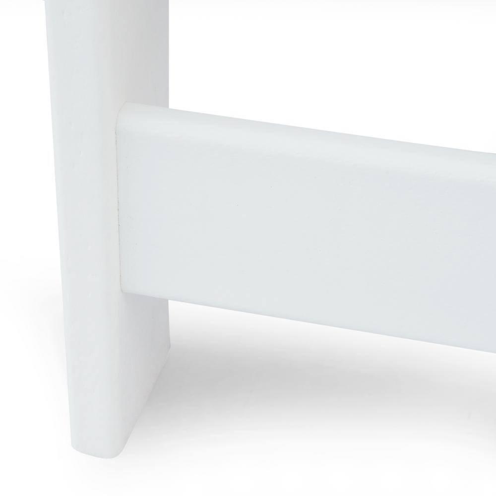 Robbyn Resin Outdoor Adirondack Chair, White