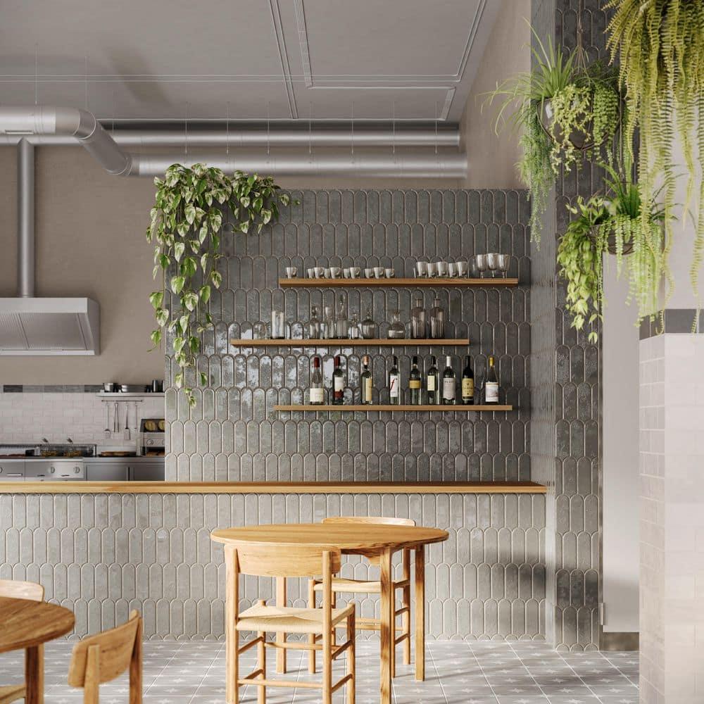 Bond Tile Airy 2.83 In. X 7.68 In. Textured Glossy Ceramic Wall Tile (5.16 Sq. Ft. / Case)