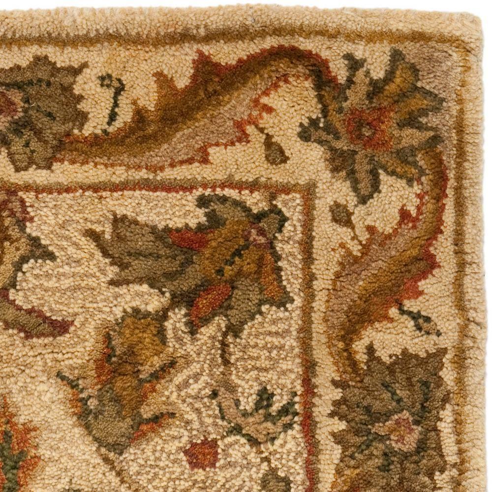 Antiquity AT52 Hand Tufted Indoor Area Rug - Gold - 4'x6' - Safavieh