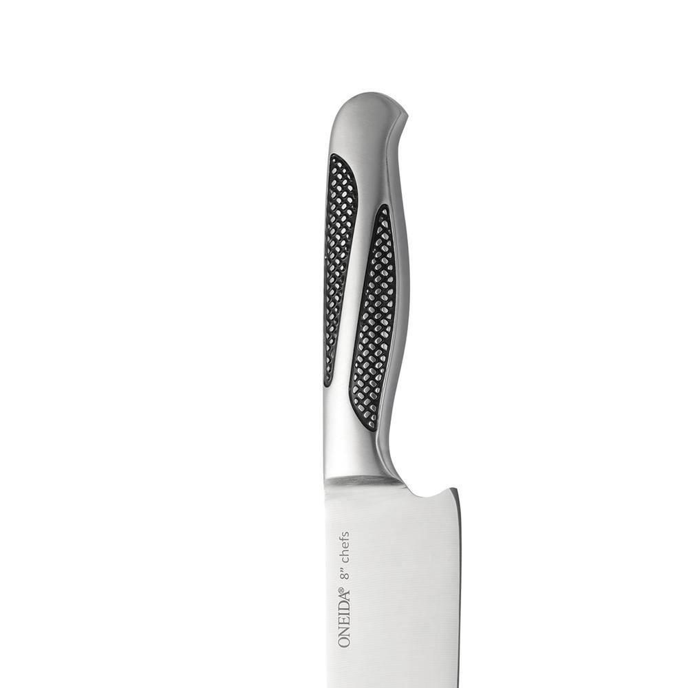 Oneida Crosshatch 14Pc Cutlery Block Set W/ Sharpener