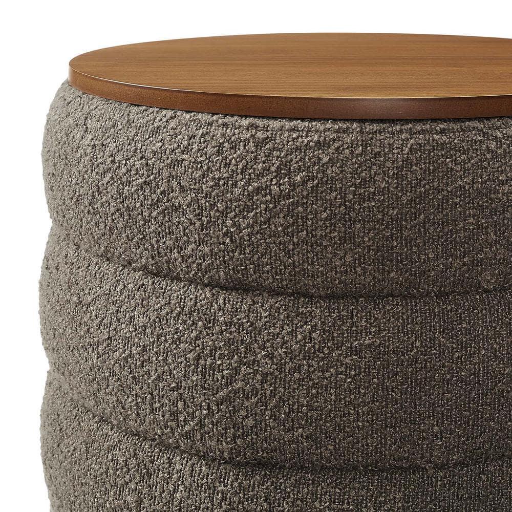 Modway Modway Mezzo 17.3" Wide Round Storage Ottoman