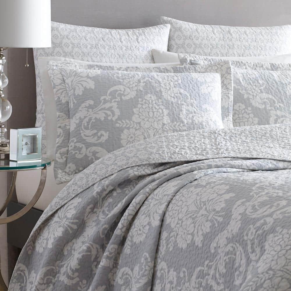 Laura Ashley Celina Patchwork Laura Ashley Reversible Cotton Quilt Set