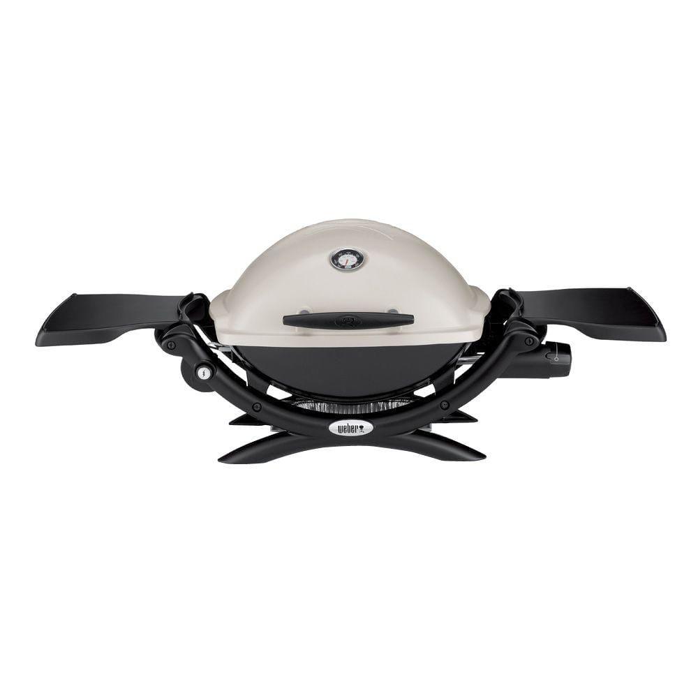 Weber Q1200 Gas Grill, Titanium
