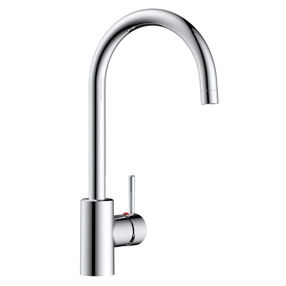 Design House 595660 Eastport II Modern Single-Handle Faucet for Kitchen in Polished Chrome