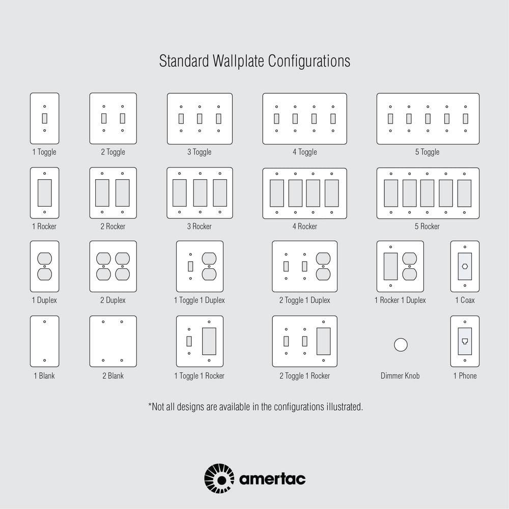 Greek No Subject 1 - Gang Toggle Light Switch Standard Wall Plate