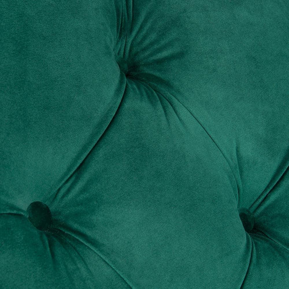 Colin Chair - HUD8212 - Emerald/Espresso - Safavieh