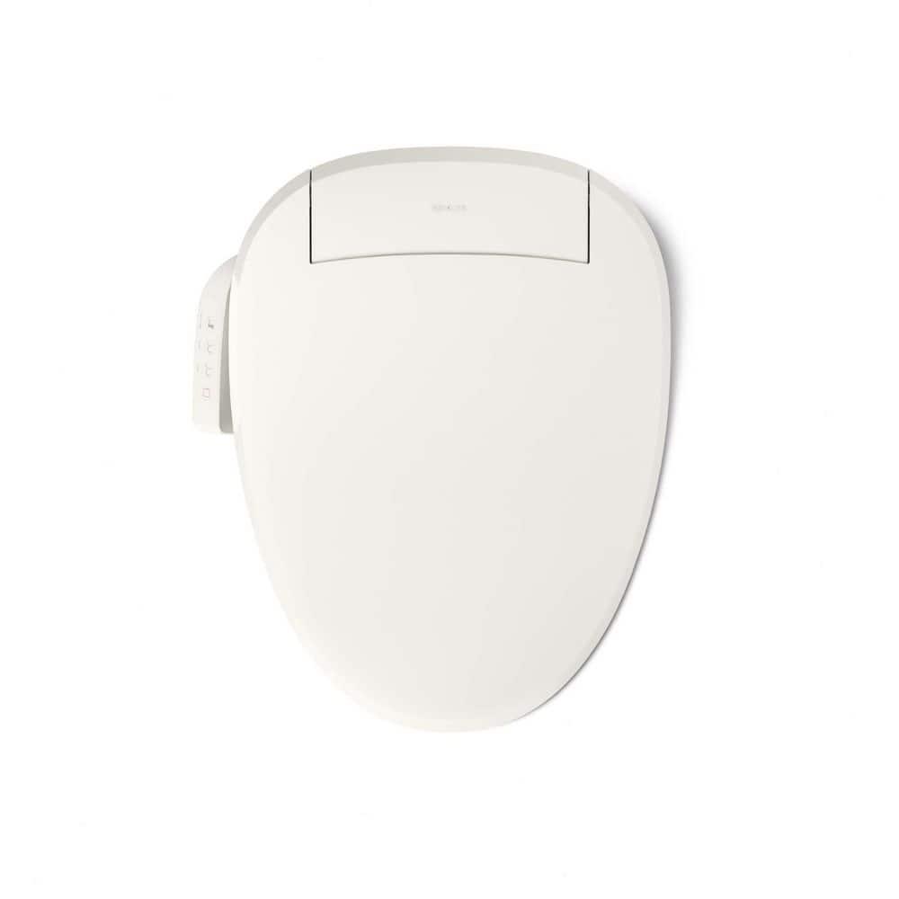 PureWash E545 Elongated Heated Bidet Toilet Seat, Electric Bidets for Existing Toilets