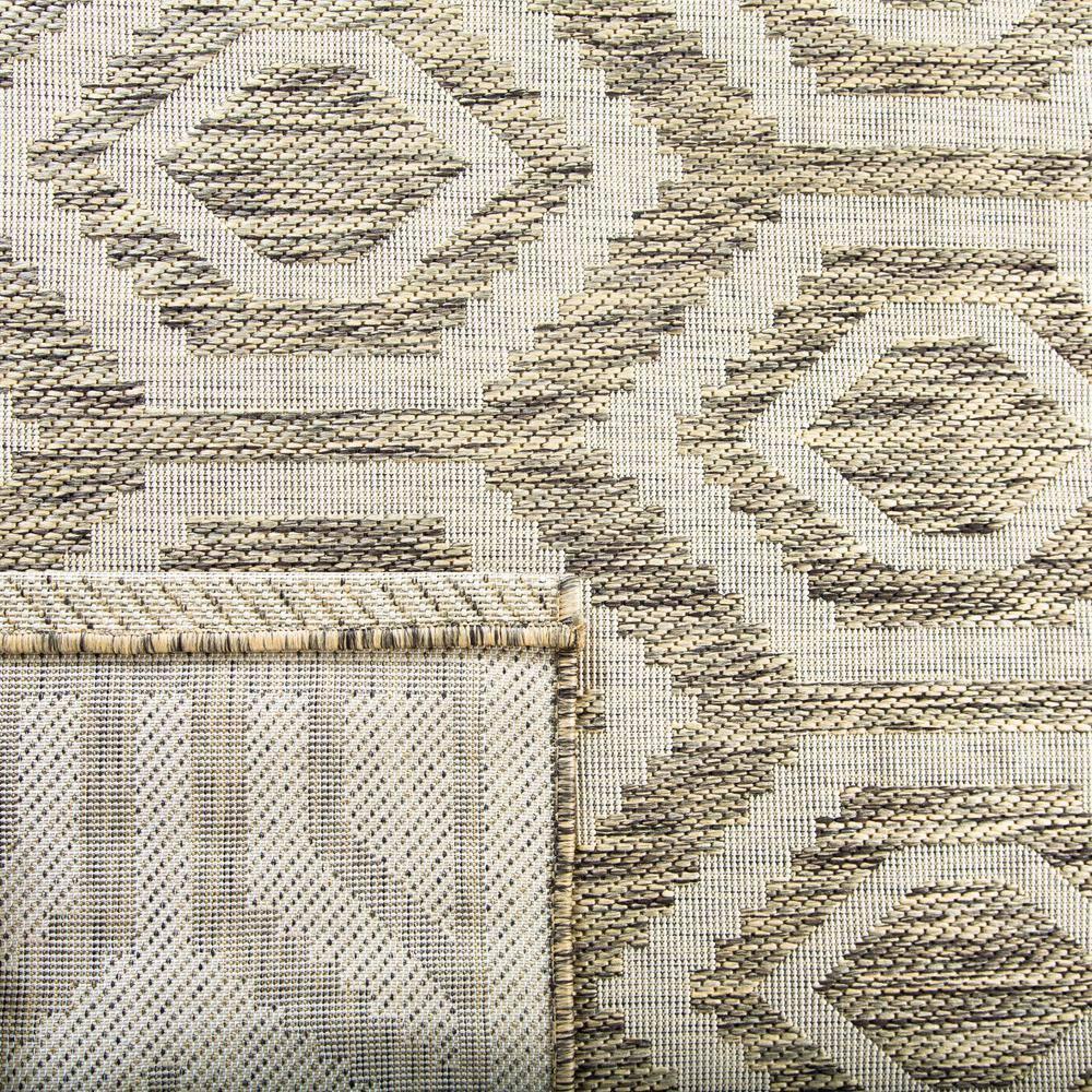 Safavieh Courtyard Amelia Geometric Indoor/Outdoor Area Rug, 9' x 12', Brown/Bone