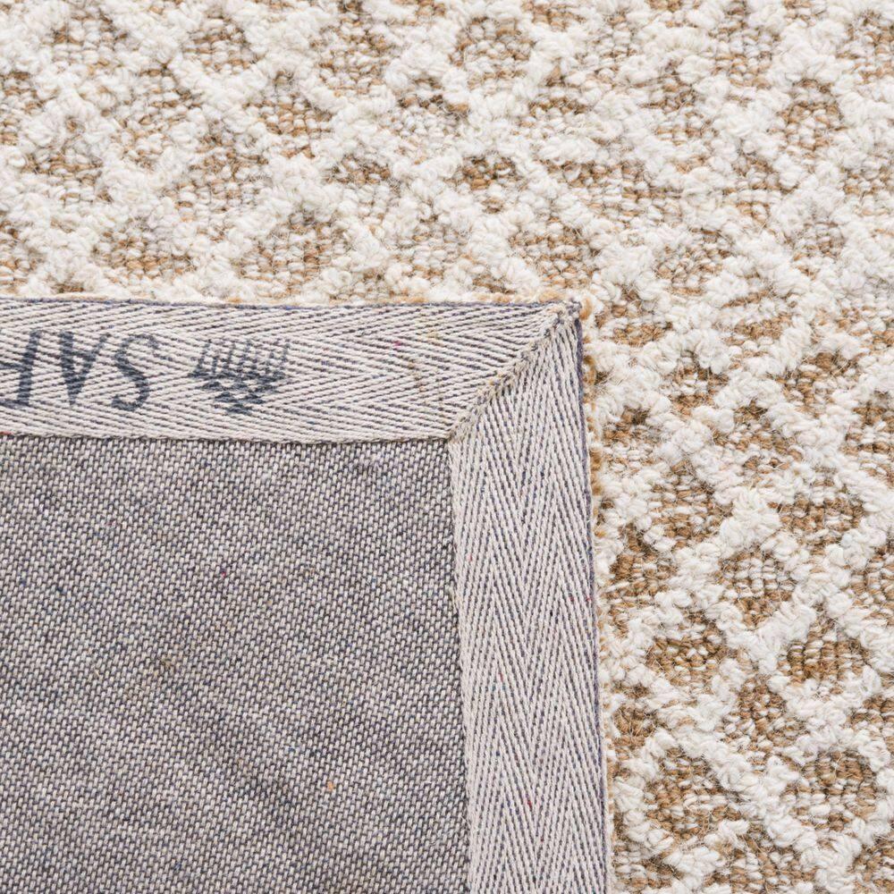 Micro-Loop MLP353 Hand Tufted Indoor Area Rug - Beige/Ivory - 5'x5' - Safavieh
