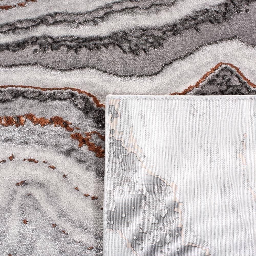 Wade Logan® Swindle Abstract Gray/Blue Area Rug
