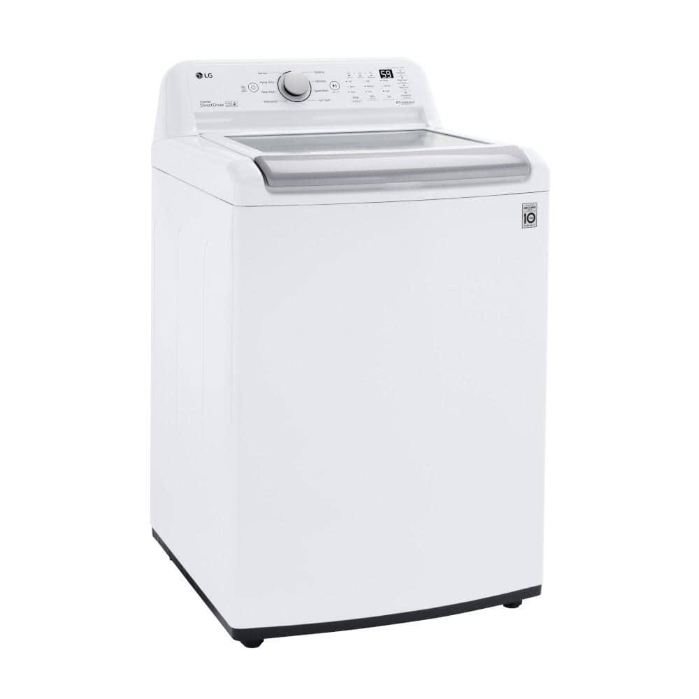 LG WT7150CW 5.0 Cu. Ft. White Mega Capacity Top Load Washer with TurboDrum™ Technology
