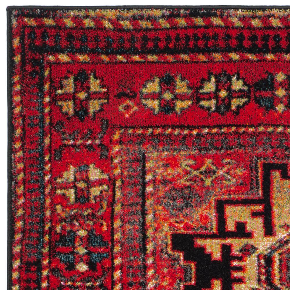 Vintage Hamadan VTH213 Power Loomed Area Rug - Red/Multi - 6'7"x9' - Safavieh.