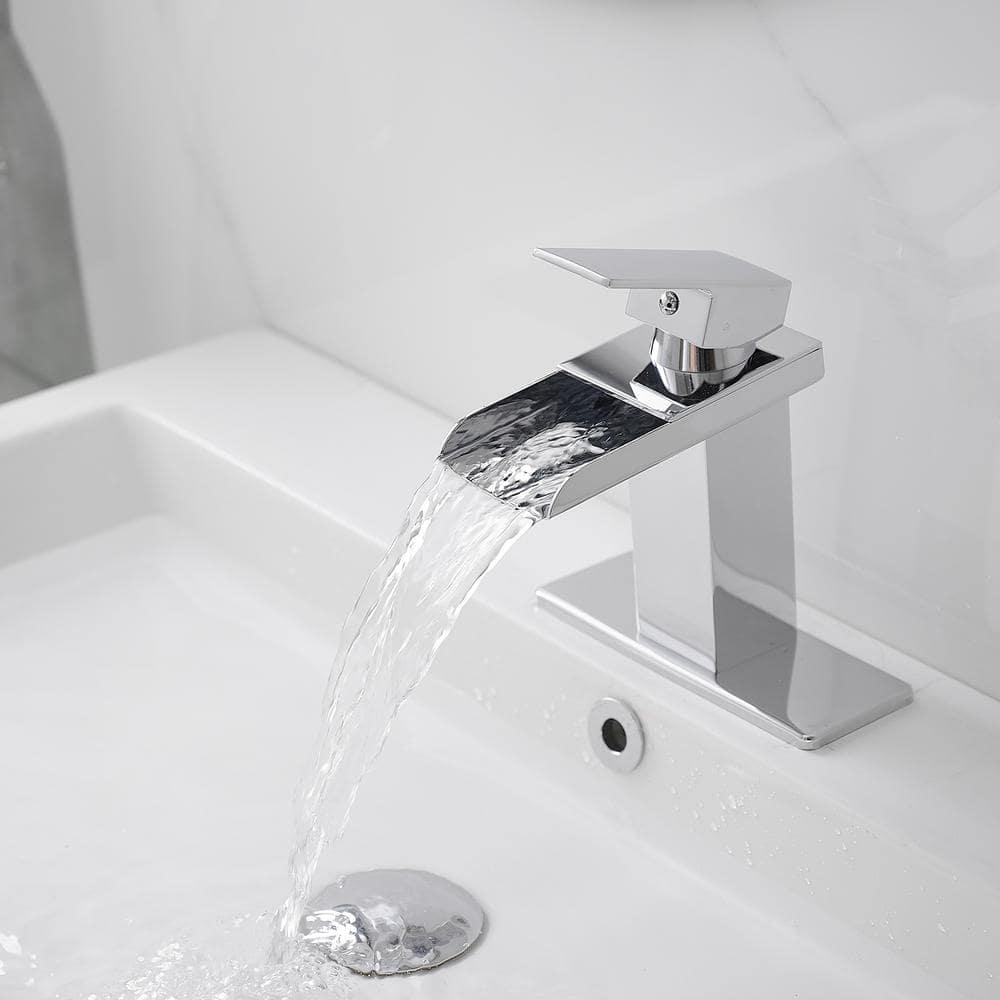 VIBRANTBATH 8009C-2 Single-Hole Single-handle Bathroom Faucet