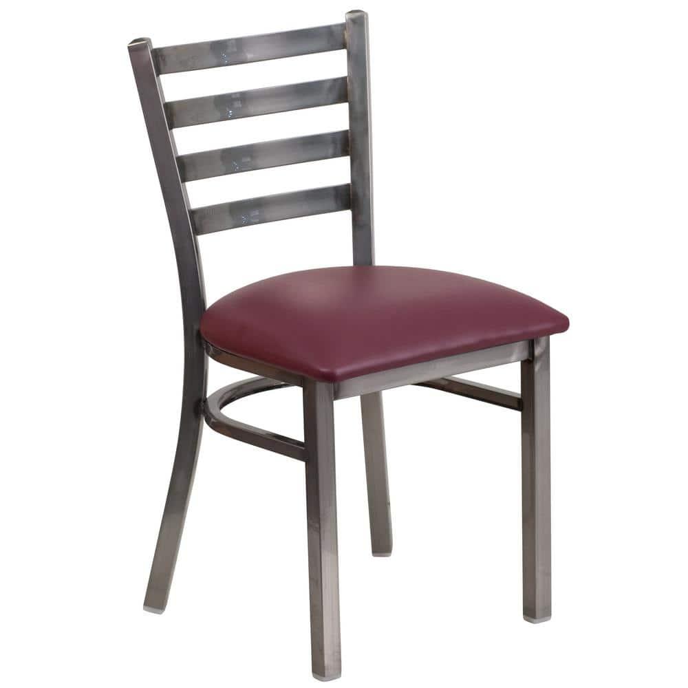 Flash Furniture Kendall Ladder Back Metal Restaurant Chair