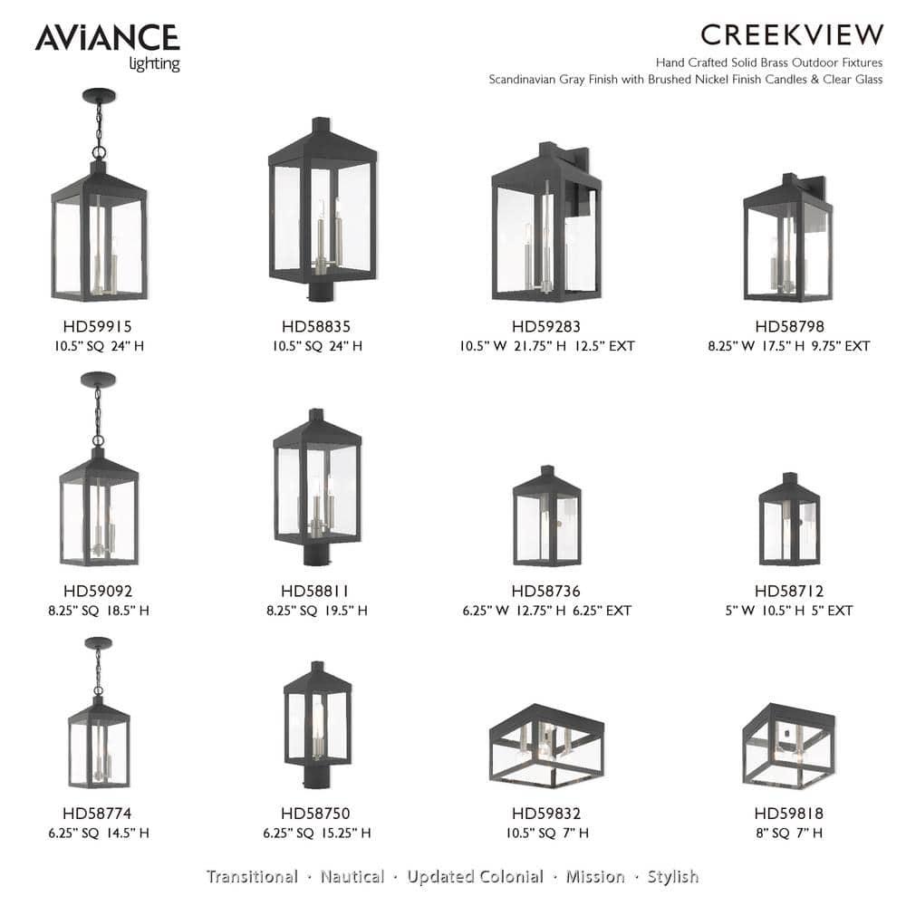 Livex Lighting Nyack 1 - Light Wall Light in  Scandinavian Gray