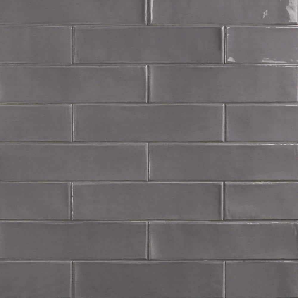 Midland 3'' W x 12'' L Polished Ceramic Subway Tile (5.38 sq. ft. / box)