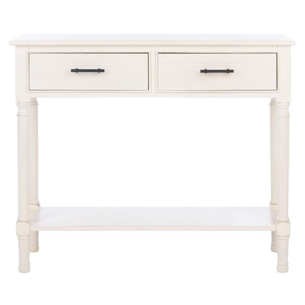 Ryder 2 Drawer Console Table - CNS5719A - Off-White - Safavieh