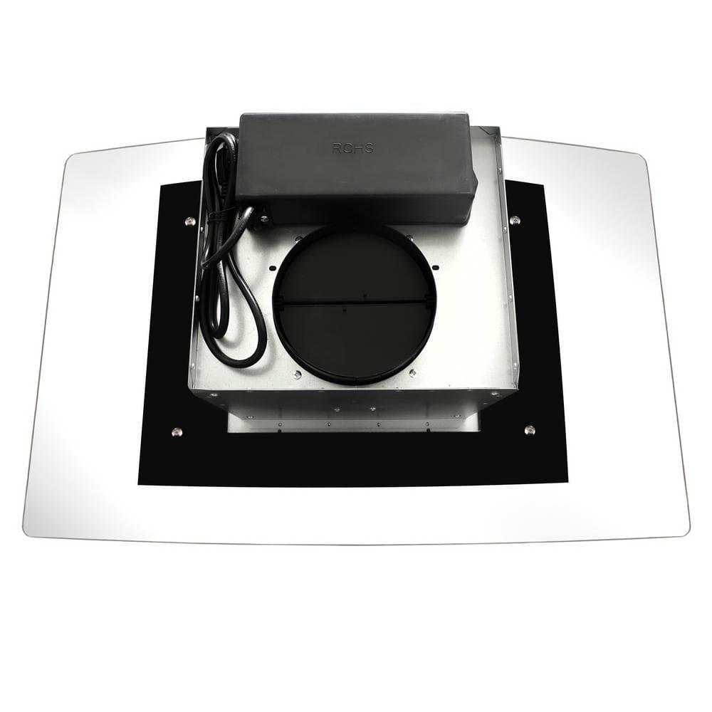 Cosmo COS-668ICS900 36 Inch Island Range Hood w/ Touch Controls, Stainless Steel