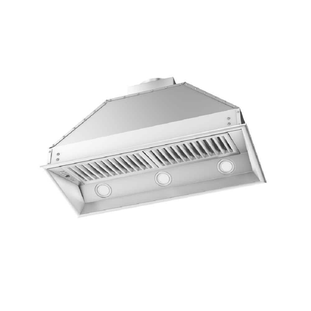 ZLINE ZLINE 34 in. Ducted Wall Mount Range Hood Insert in Outdoor Approved Stainless Steel (698-304-34)