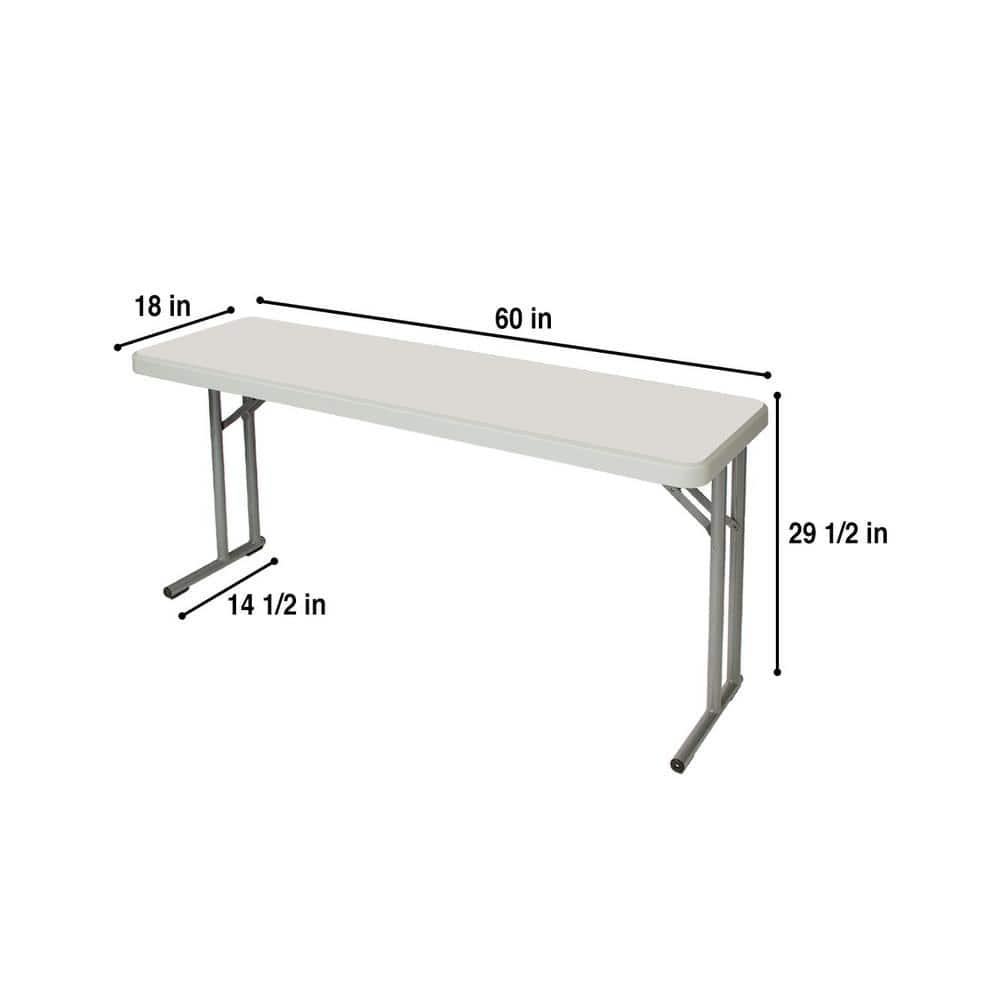 Hampden Furnishings Baldwin Seminar Portable Folding Table