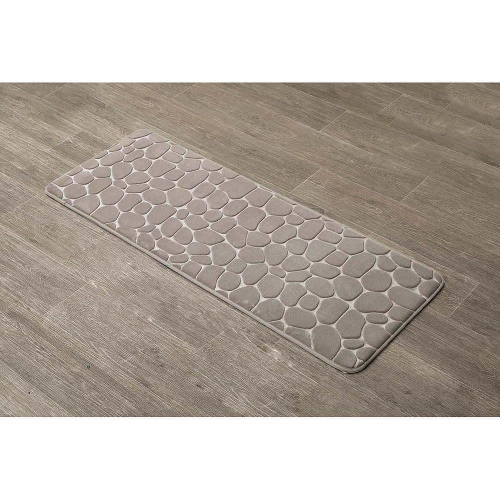 Evideco Pebble Runner Mat - Memory Foam - 48"L x 18"W for Kitchen, Bathroom and more & Reviews | Wayfair