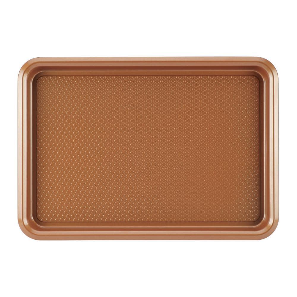 Ayesha Curry Bakeware Nonstick Cookie Pan, 10" x 15", Copper